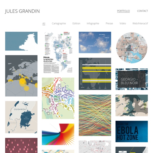 Jules Grandin – Cartographie // Infographie // Print // Web