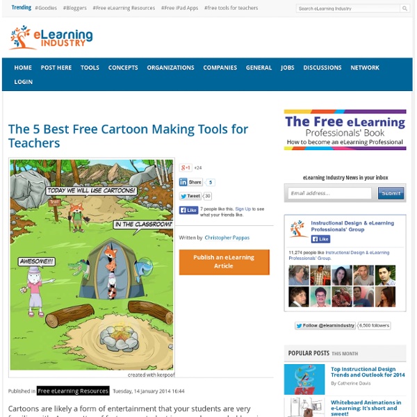 The 5 Best Free Cartoon Making Tools for Teachers