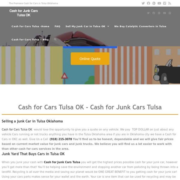 Cash for cars Tulsa OK