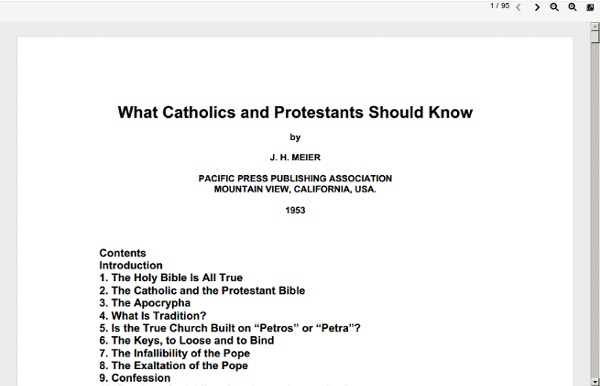 What Catholics and Protestants Should Know - What Catholics-Protestants Should Know.pdf