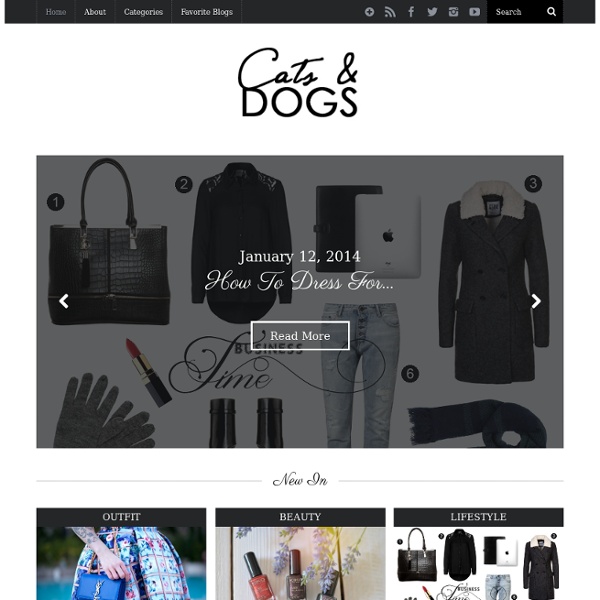 CATS & DOGS - fashion and style diary