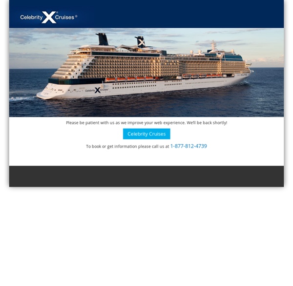 Cruise Vacations with Celebrity Cruise Line
