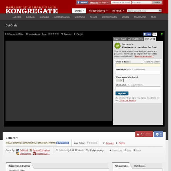 Play CellCraft, a free online game on Kongregate