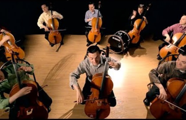 The Cello Song - (Bach is back with 7 more cellos)