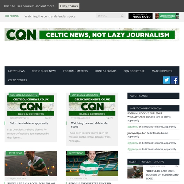 Celtic Quick News