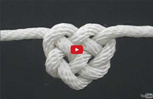 How to Tie the Celtic Heart Knot by TIAT (A Knotty Valentine)