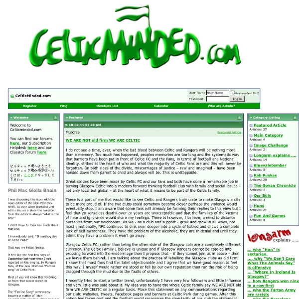 CelticMinded.com