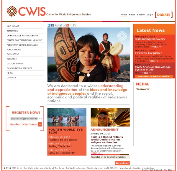 Center for World Indigenous Studies