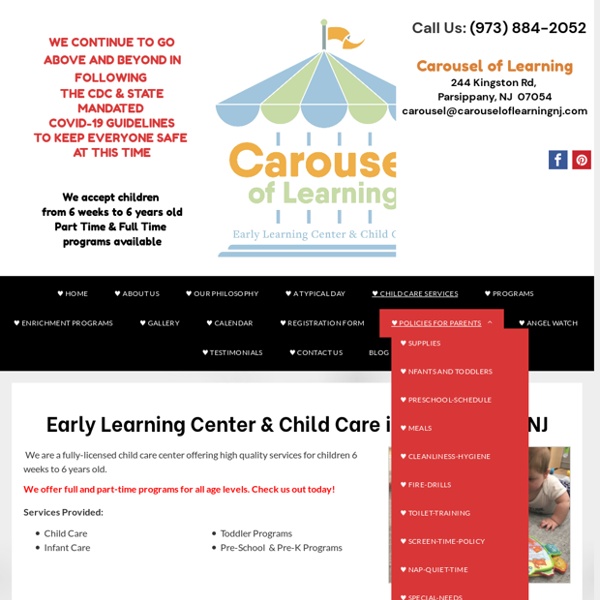 Child Day Care Center Serving in Parsippany, NJ