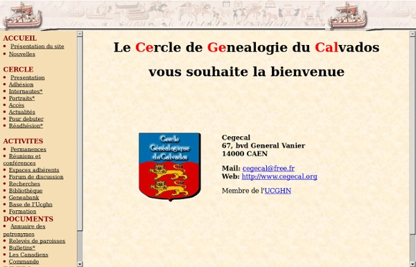 Cercle de Généalogie du Calvados