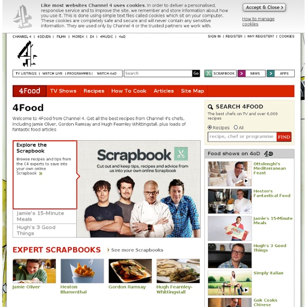Channel 4 Food - Food shows, recipes, tips and top chefs