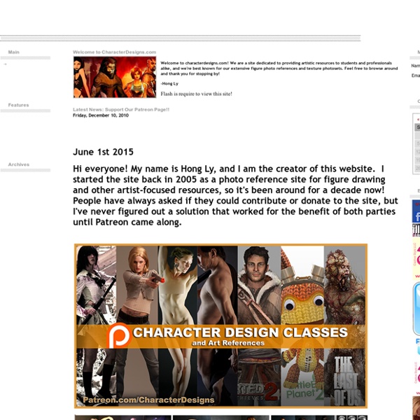 Character Designs - An Artist&#039;s Resource