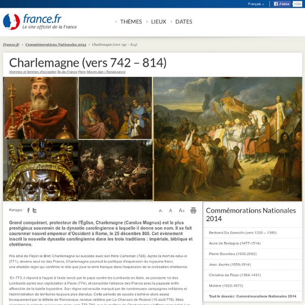 Charlemagne (vers 742 – 814)