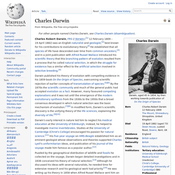 Charles Darwin