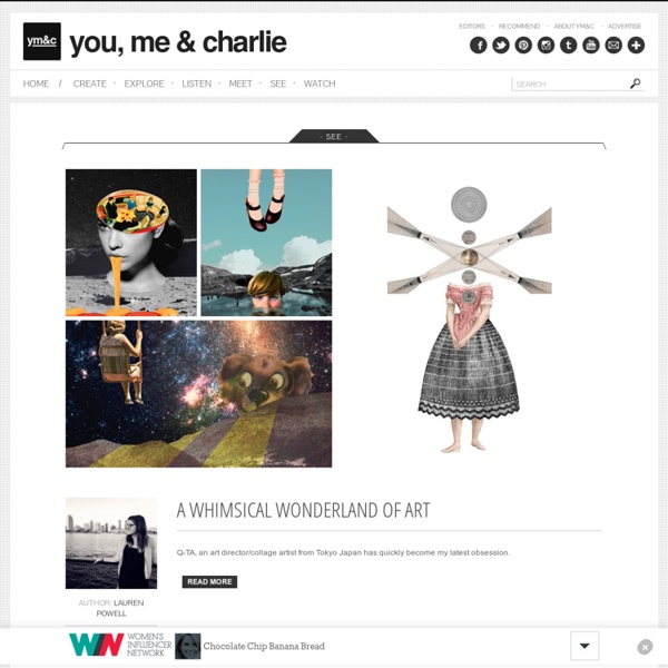 You, Me & Charlie – YouMeandCharlie.com is a creative digital playground for users to inspire each other as friends and artists.