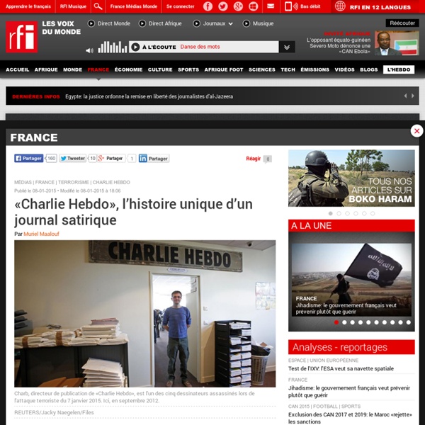 «Charlie Hebdo», l’histoire unique d’un journal satirique