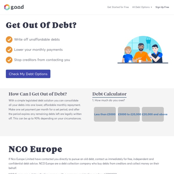 Are you being chased by NCO Europe for debts? Get free help today and stop debt collectors in their tracks