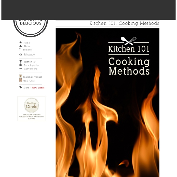 Kitchen 101: Cooking Methods