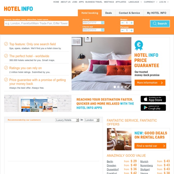 Compare Hotel Deals and Hotel Reviews
