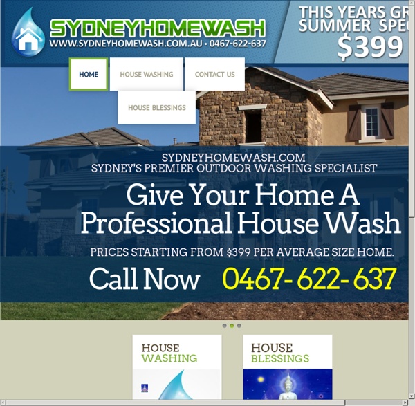 Sydney Home Wash - Cheapest Home Exterior Pressure Cleaning Service in Sydney