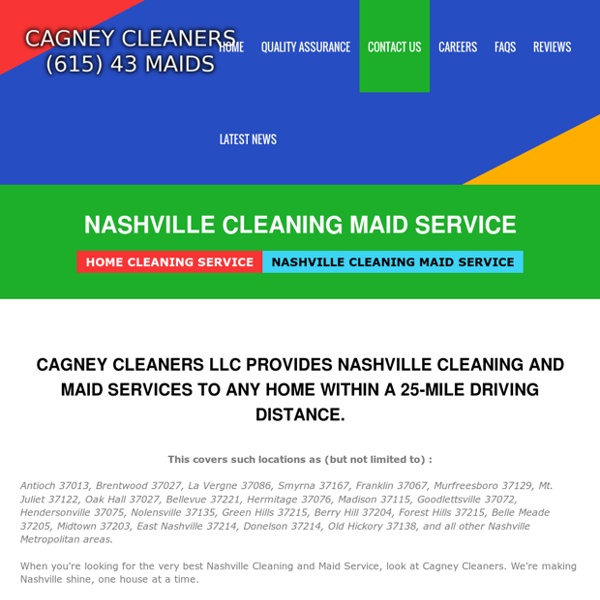 House Cleaning Services Nashville TNHouse Cleaning Services in