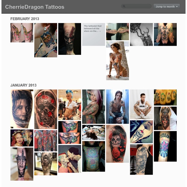 Tattoos: Archive - StumbleUpon