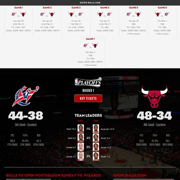 THE OFFICIAL SITE OF THE CHICAGO BULLS