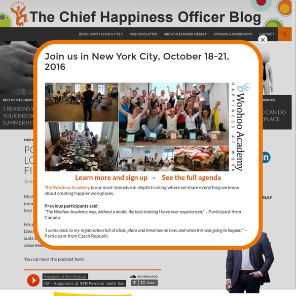The Chief Happiness Officer