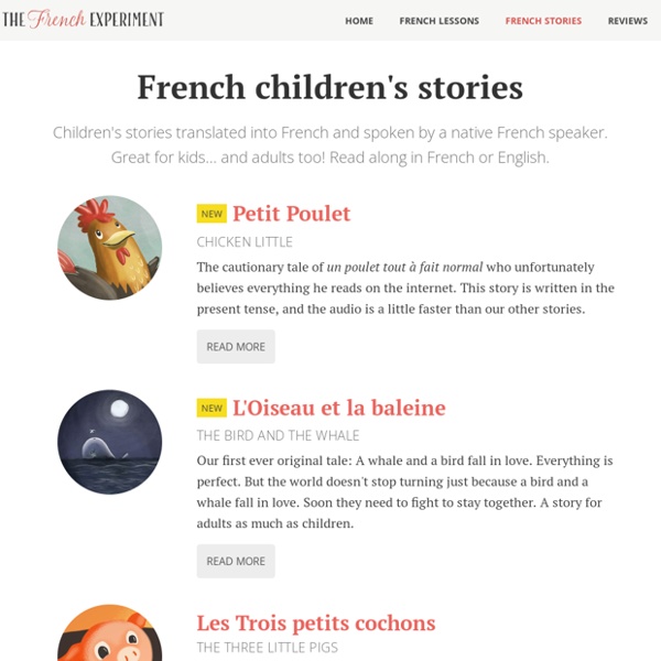 Learn French with French Children's Stories - The French Experiment