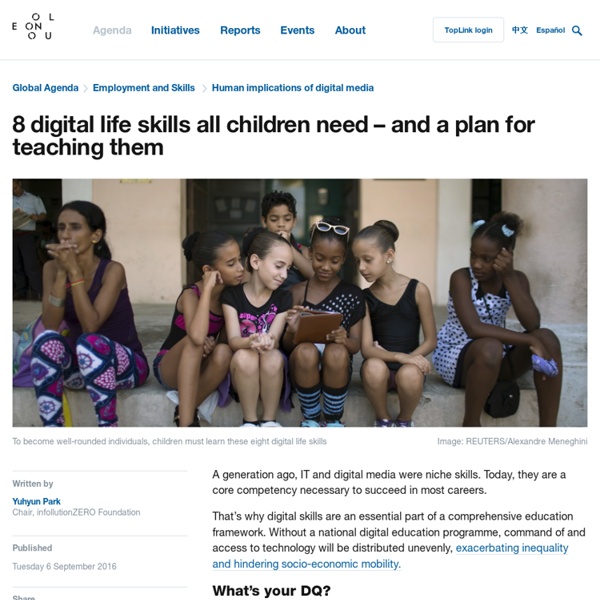 8 digital life skills all children need – and a plan for teaching them