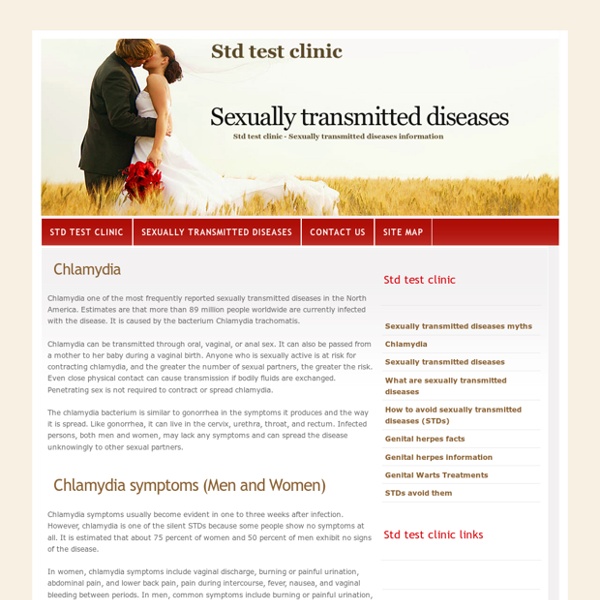 The Silent Infection Chlamydia, know more about Chlamydia