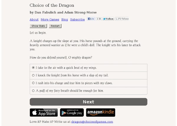 Multiple Choice Dragon Game