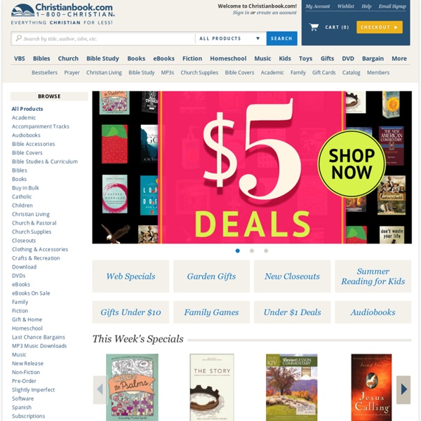 Christianbook.com - Shop for Christian Books, Bibles, Music, Homeschool Products, Gifts & more