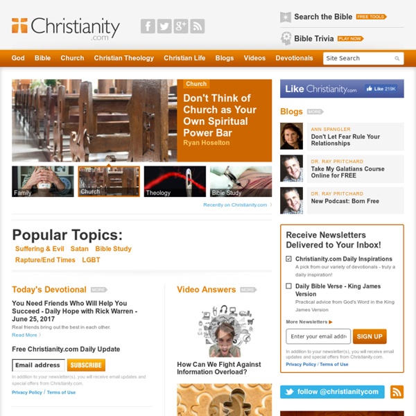 Christianity - Faith in God and Jesus Christ