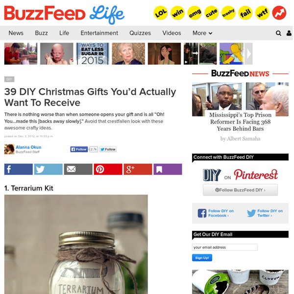 39 DIY Christmas Gifts You'd Actually Want To Receive