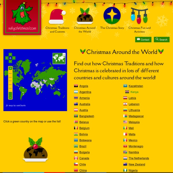 Christmas Around the World, Christmas Traditions and Celebrations in Different Countries and Cultures