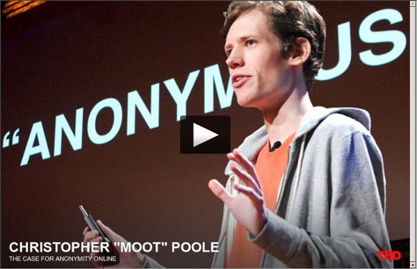 Christopher "moot" Poole: The case for anonymity online
