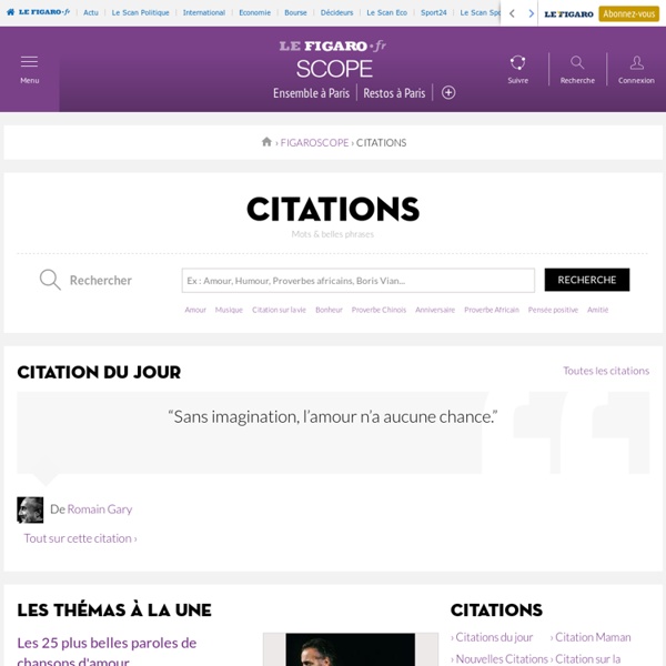 Evene : citations et proverbes célèbres