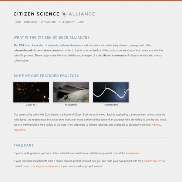 Citizen Science Alliance