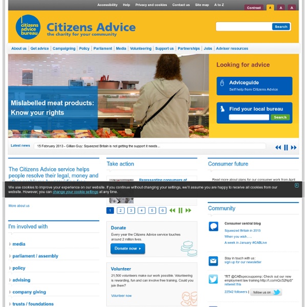 Citizens Advice  - the charity for your community