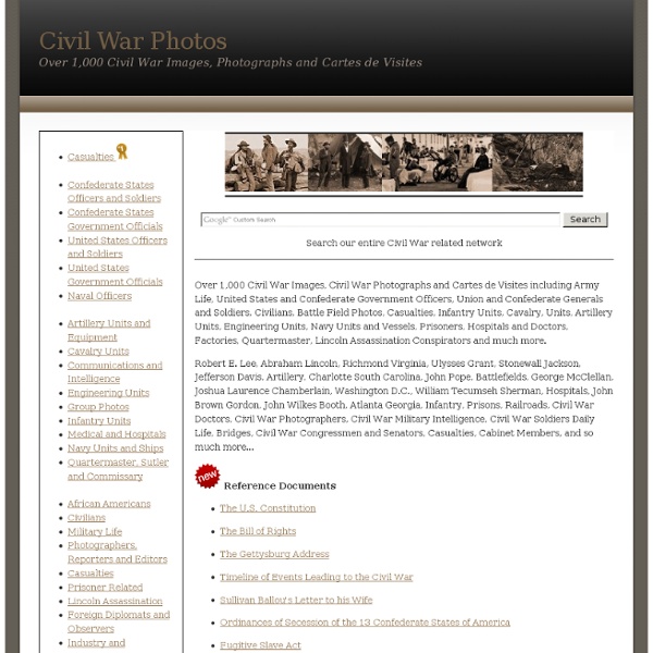 Civil War Photos .Net