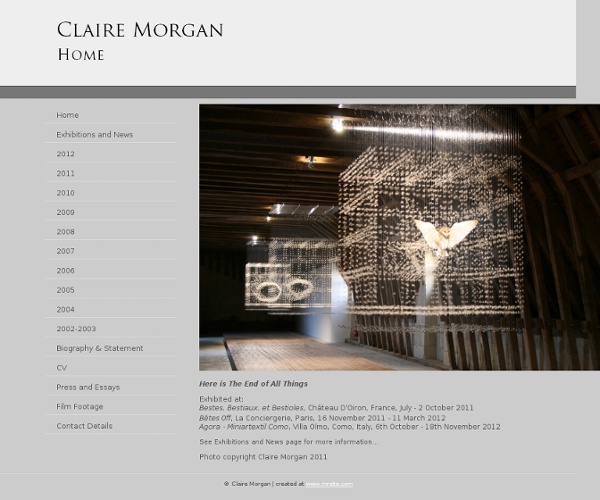 Claire Morgan - Home