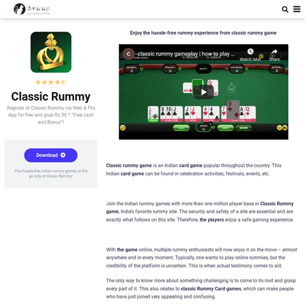 Classic Rummy APK Download