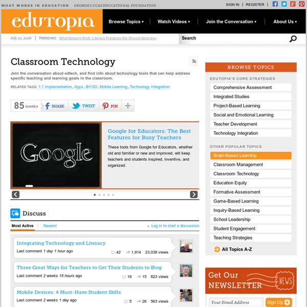 Blogs on Classroom Technology