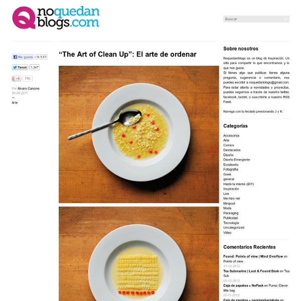 “The Art of Clean Up”