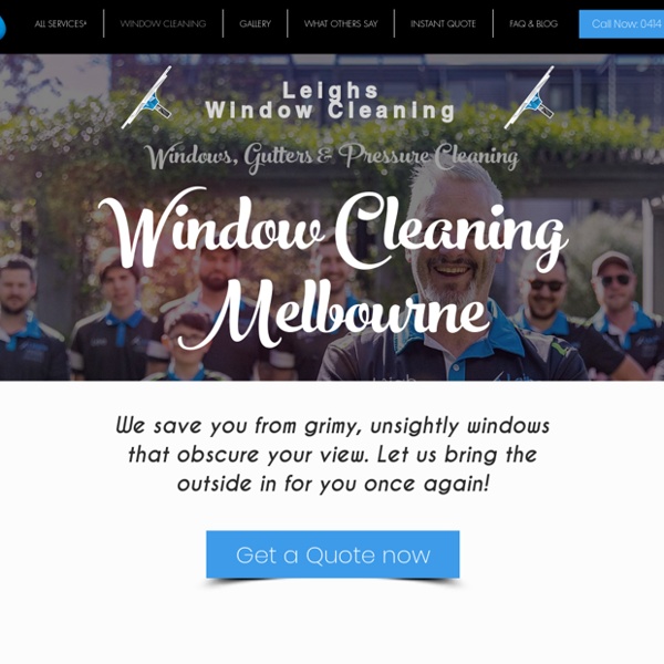 Window Cleaners Melbourne