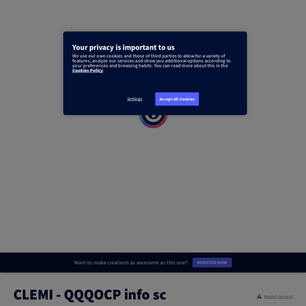 CLEMI - QQQOCP info sc par Alexandra Maurer sur Genially