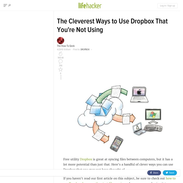 The Cleverest Ways to Use Dropbox