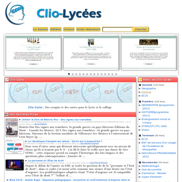 Clio Lycées