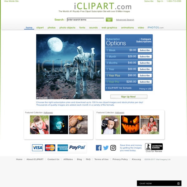 iCLIPART - Downloadable royalty-free clipart images, photos, web graphics, animations, sounds and fonts by subscription.